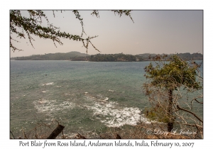 Port Blair from Ross Is