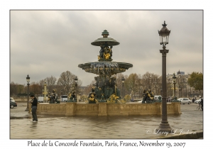 Place de la Concorde Fountain