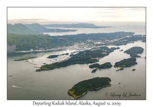 Departing Kodiak Island