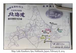 Hokkaido Tour Map