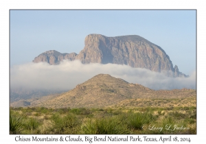 Chisos Mountains & Clouds