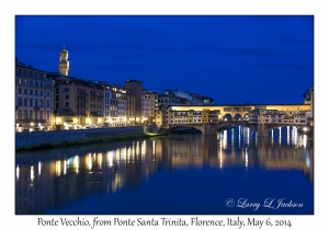 Blue Hour Ponte Vecchio