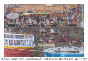 Pilgrims at the Ganges River