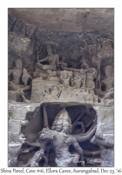 Shiva Panel, Cave #16