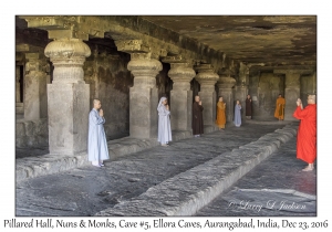 Pillared Hall, Nuns & Monks, Cave #5
