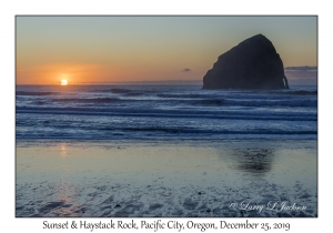 Sunset & Haystack Rock