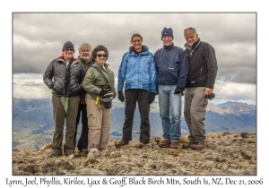 Lynn, Joel, Phyllis, Kirilee, LJax & Geoff