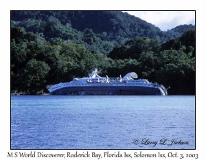 M S World Discoverer Wreck