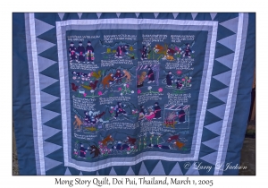 Mong (Hmong) Story Quilt