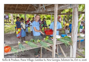 Kellie buying Produce