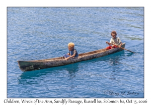 Children in Canoe