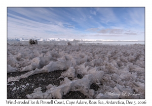 Wind-eroded Ice & Pennell Coast