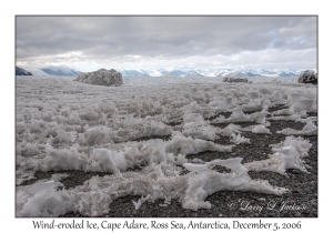 Wind-eroded Ice