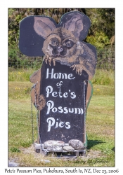 Pete's Possum Pies