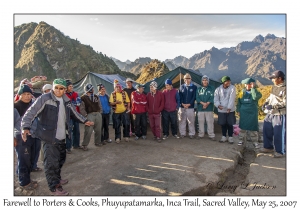 Farewell to Porters & Cooks