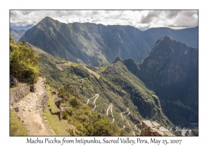 Machu Picchu from Intipunku