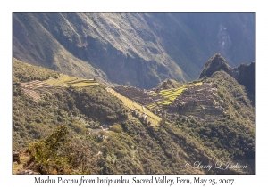 Machu Picchu from Intipunku