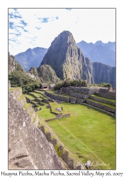 Ruins & Huayna Picchu