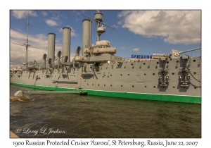 1900 Russian Protected Cruiser 'Aurora'