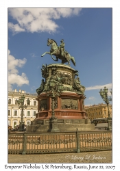 Equestrian Statue to Emperor Nicholas I