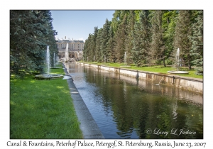 Canal & Fountains