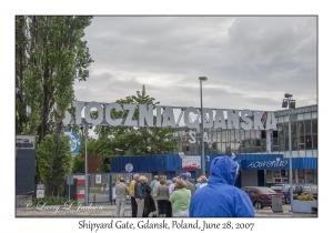 Lenin Shipyard Gate