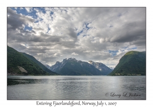 Entering another Fjord