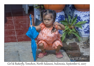 Girl & Butterfly