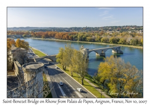 Saint-Benezet Bridge on Rhone