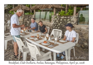Breakfast - George, Tom, Debbie and Ali