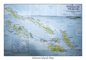 Solomon Islands Map