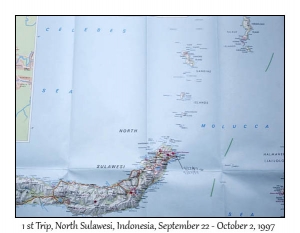 North Sulawesi Map