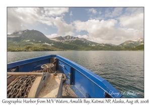 Geographic Harbor from M/V Waters