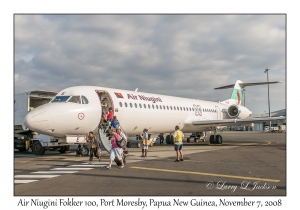 Air Niugini Fokker 100