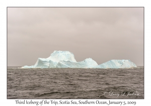 Third Iceberg of the Trip