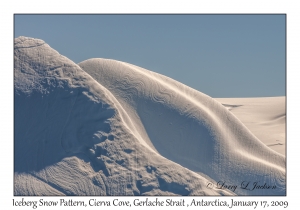 Iceberg Snow Pattern