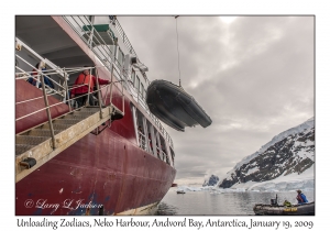 Unloading Zodiacs