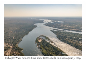 Zambezi River above Victoria Falls