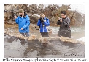 Photographers & Japanese Macaque