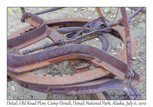 Detail, Old Road Plow