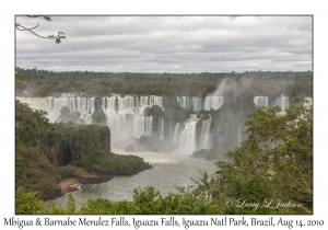 Mbigua & Barnabe Mendez Falls