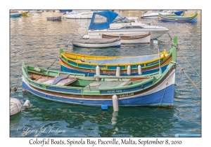 Colorful Boats