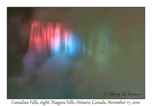 Canadian Falls, Night