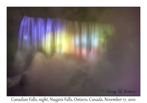 Canadian Falls, Night