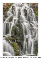 Storr View Waterfall detail