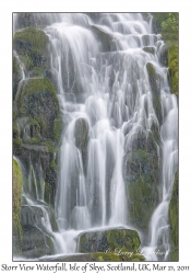 Storr View Waterfall detail