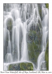 Storr View Waterfall detail