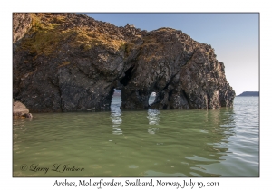 2011-07-19#4312 Arches, Mollerfjorden, Svalbard
