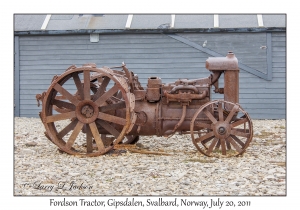 2011-07-20#4446 Fordson Tractor, Gipsdalen, Svalbard