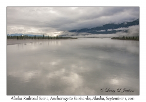 Alaska Railroad Scene